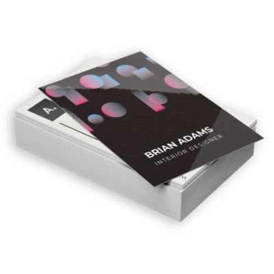 16 pt business cards, design and printing, enderby