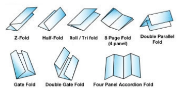 Brochure Fold Styles, Prima Design, Canada