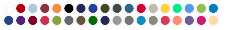 Gildan 640 Soft Style Colour Chart