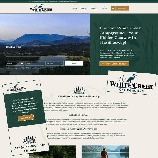 White-Creek-Campground White Creek Campground Sorrento, Blind Bay, BC